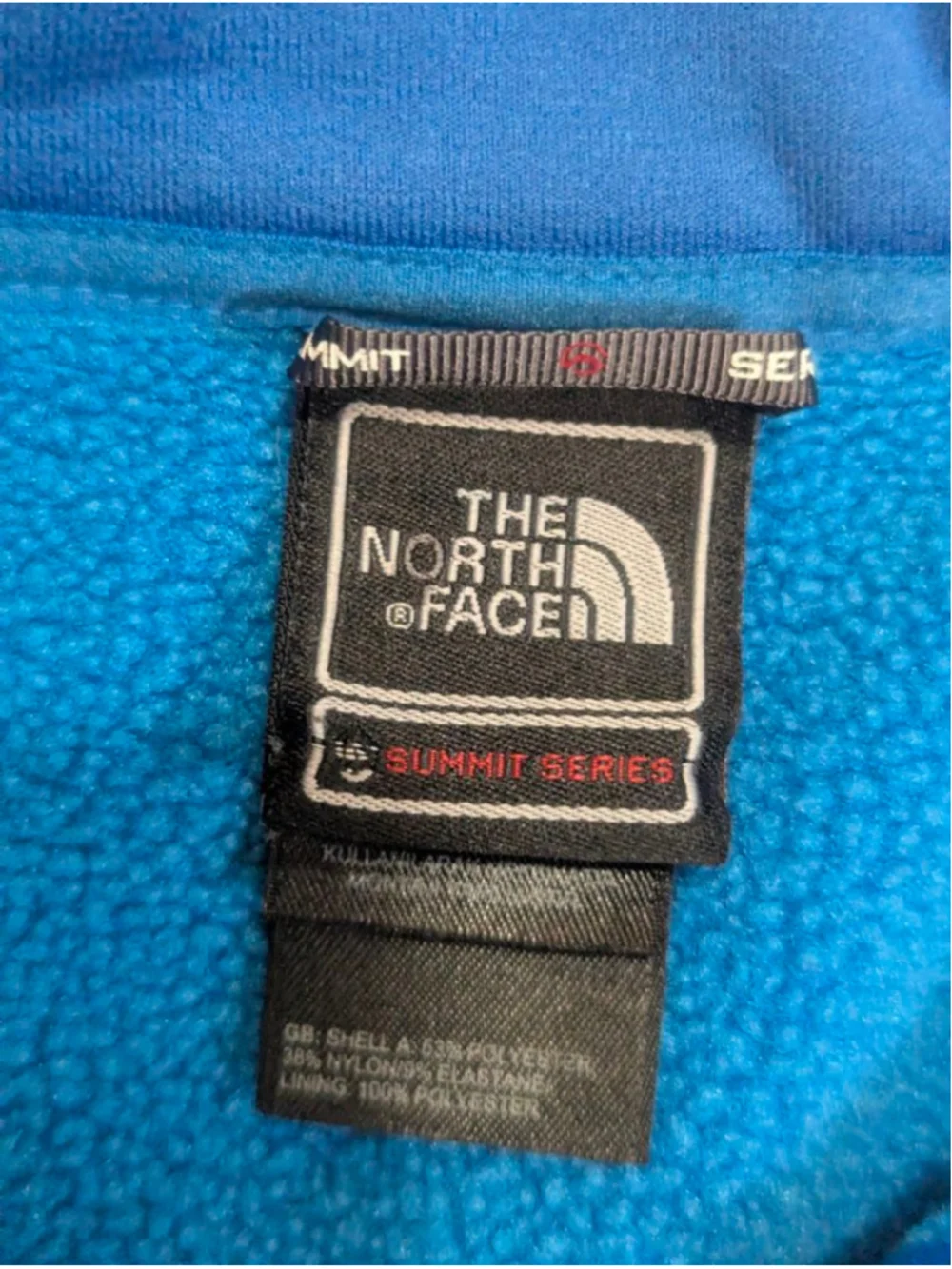 The North Face Summit Series 1/4 Zip Fleece Blue XL